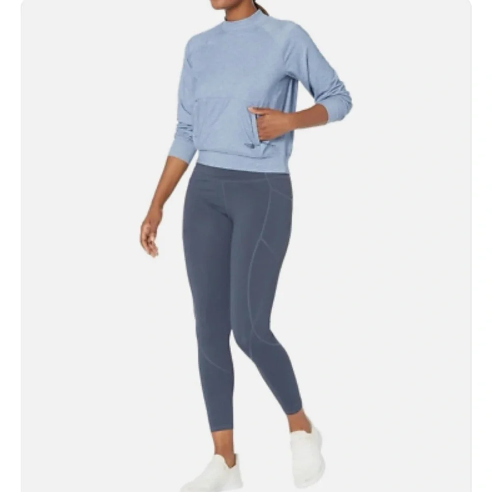 The North Face Juniper Blue Crew Neck Pullover